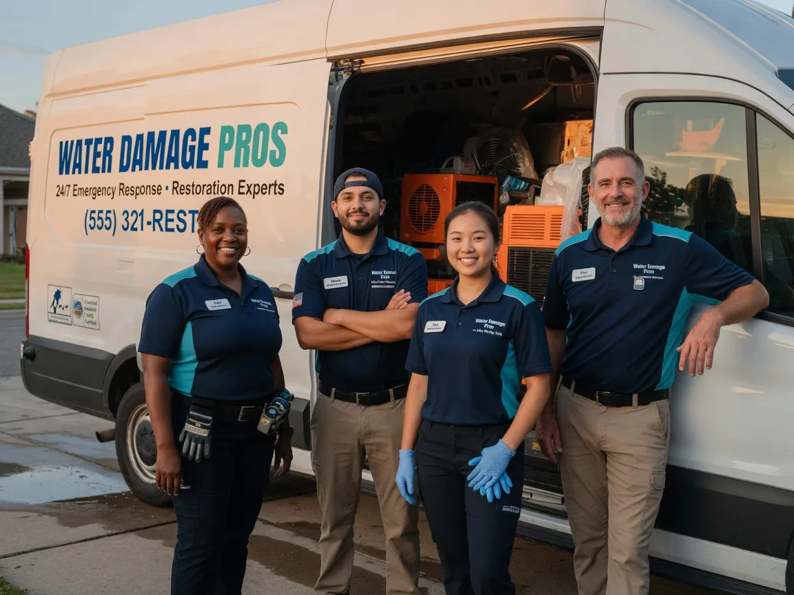 Water Damage Restoration company in Cloverdale, OH