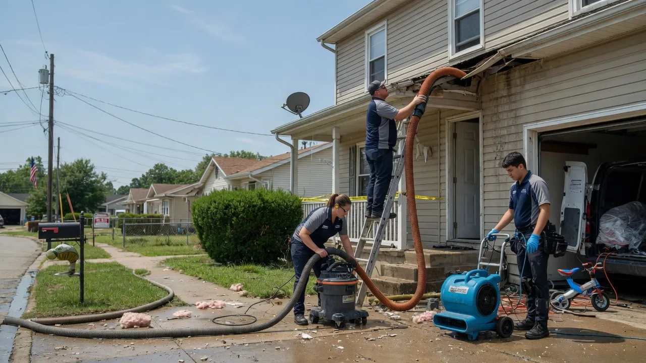 Water Damage Restoration in Cloverdale, OH near me
